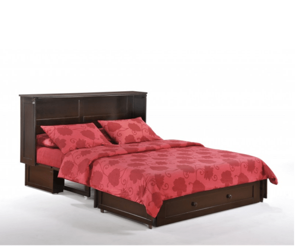 Chocolate Cab Murphy Bed Open 800×600